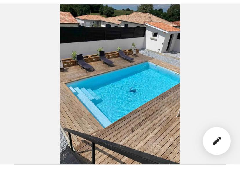 Maison Au Calme Avec Piscine Riviere-Saas-et-Gourby Екстериор снимка
